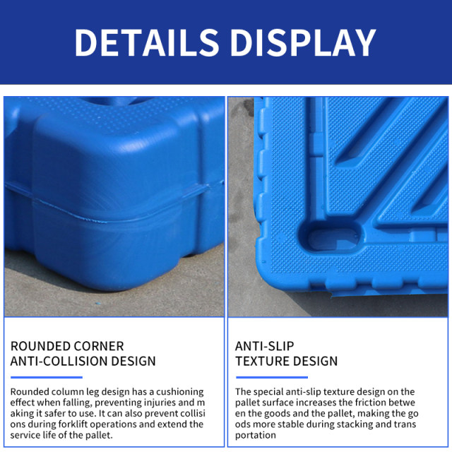 Heavy Duty Plastic Pallet for Warehouse Logistics