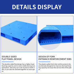 Heavy Duty Plastic Pallet for Warehouse Logistics