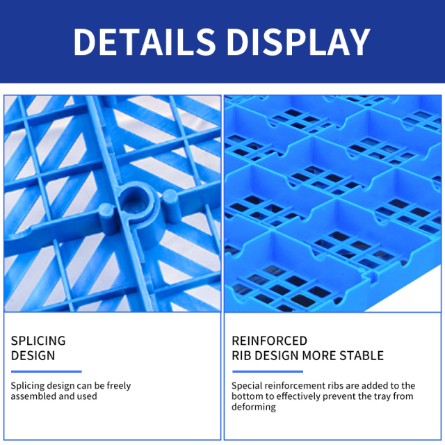 Heavy Duty Plastic Pallet for Warehouse Logistics