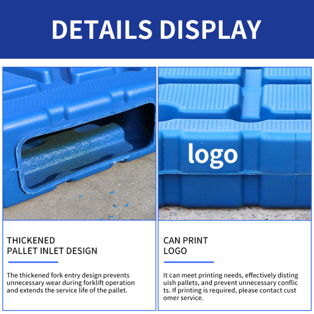 Heavy Duty Plastic Pallet for Warehouse Logistics