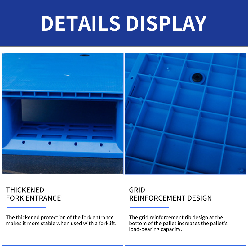 Heavy Duty Plastic Pallet for Warehouse Logistics