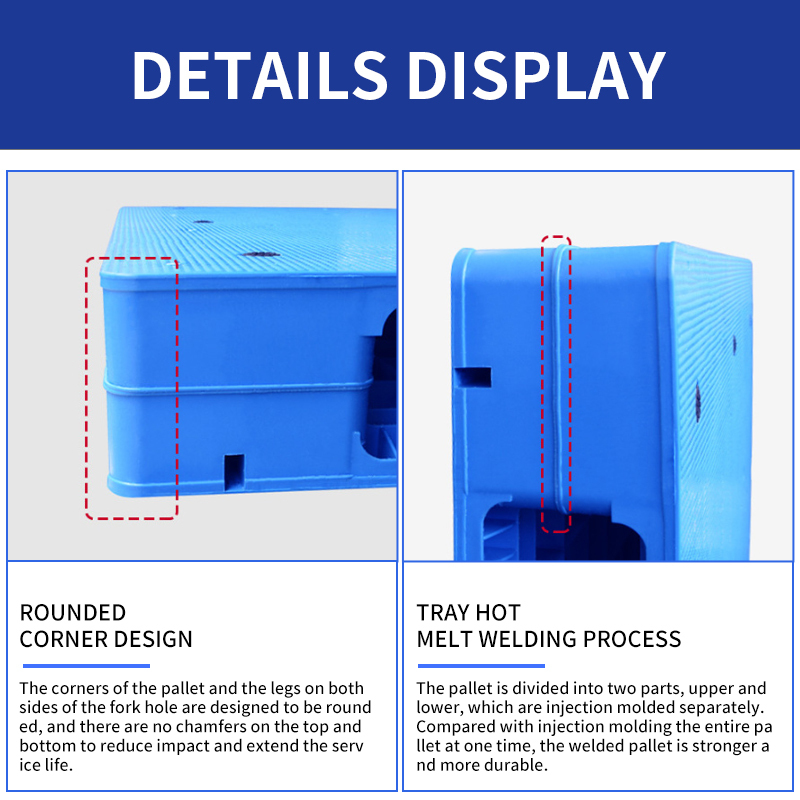 Heavy Duty Plastic Pallet for Warehouse Logistics