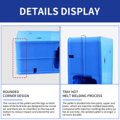Heavy Duty Plastic Pallet for Warehouse Logistics