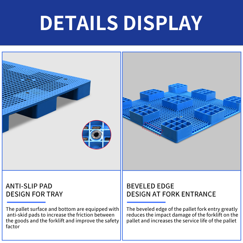 Heavy Duty Plastic Pallet for Warehouse Logistics