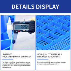 Heavy Duty Plastic Pallet for Warehouse Logistics