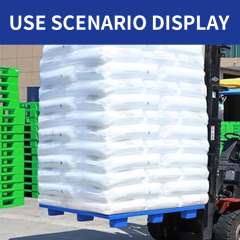 Heavy Duty Plastic Pallet for Warehouse Logistics
