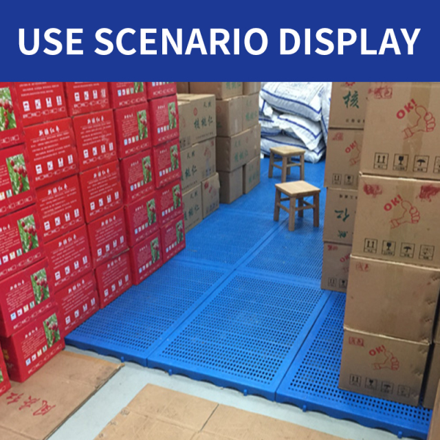 Heavy Duty Plastic Pallet for Warehouse Logistics