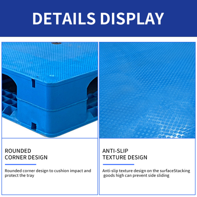 Heavy Duty Plastic Pallet for Warehouse Logistics