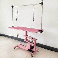 EG-1  PVC Anti-slip Electric Lifting Square Grooming Table for Pet Haircutting, Shaving, Trimming and Styling