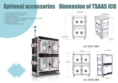 European pet veterinary clinic animal care incubator intensive care unit pet oxygen incubator stainless steel veterinary oxygen cage