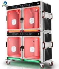 European pet veterinary clinic animal care incubator intensive care unit pet oxygen incubator stainless steel veterinary oxygen cage