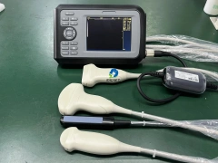 ヨーロッパのペット医療用超音波機器 獣医用ハンドヘルドワイヤレス超音波スキャナ（直腸プローブ付き）