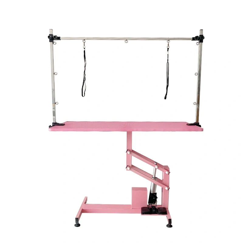 EG-1  PVC Anti-slip Electric Lifting Square Grooming Table for Pet Haircutting, Shaving, Trimming and Styling