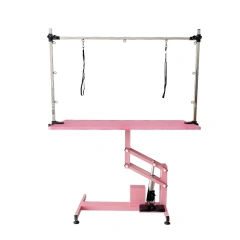 EG-1  PVC Anti-slip Electric Lifting Square Grooming Table for Pet Haircutting, Shaving, Trimming and Styling
