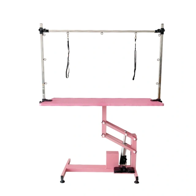 EG-1  PVC Anti-slip Electric Lifting Square Grooming Table for Pet Haircutting, Shaving, Trimming and Styling