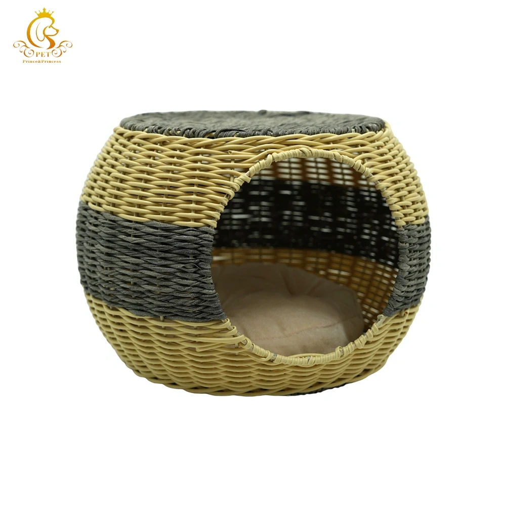 EUR VET New Best Choice Handmade Customization Round Cat Pet House Cute Fun Scratching Sleeping Bed With Affordable Price