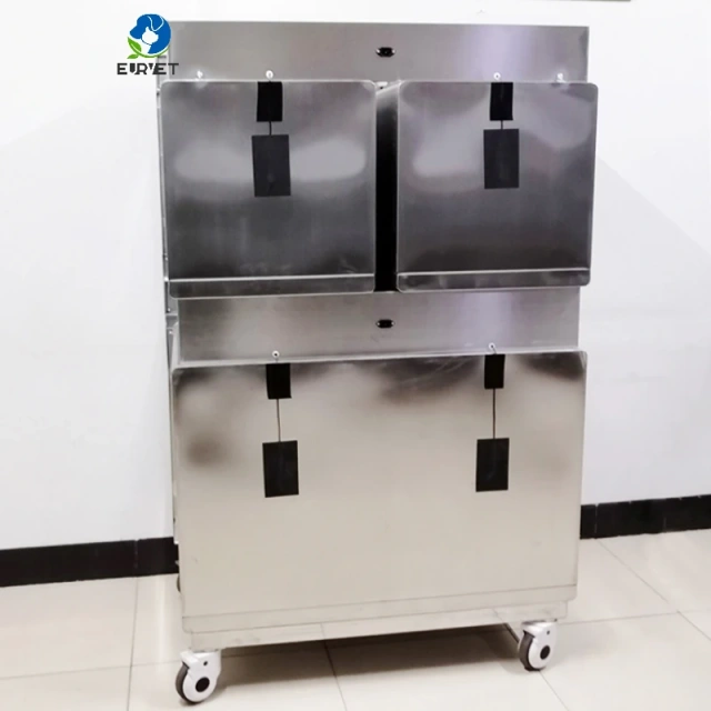 EUR pet professional veterinary equipment temperature controlled pet ICU cage exquisite veterinary oxygen cage