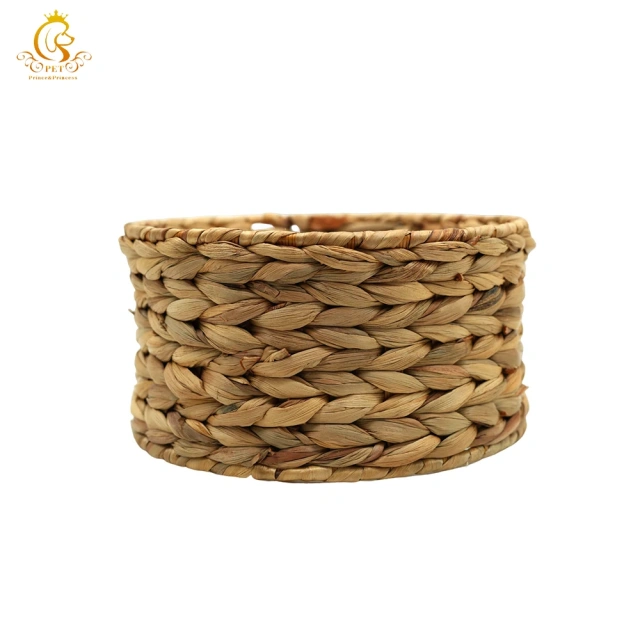 EUR VET Handmade New Item Rattan Basket Hand-woven Egg Shaped Wicker Pet Bed Water Hyacinth Water Fountain for Cats