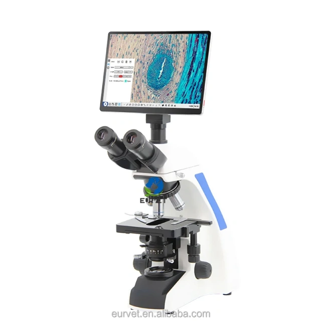 EUR VET Best Quality Biological Microscope Mindray Portarle Veterinary Equipment Multi-function Biological Microscope