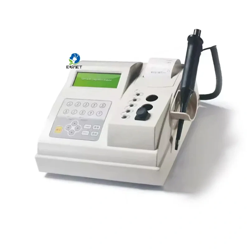 Eurpet Veterinary Equipment Semi Automatic Biochemical Veterinary Blood Chemistry Coagulation Analyzer Machine