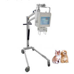 EUR VET Best Selling High Frequency Portable Mobile X-ray Machine Price for Veterinary Hospital