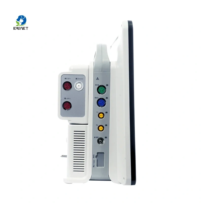 EUR PET Cheap Price Vet Monitor Veterinary Analyze Device 15 Inch Tft Lcd Screen Vital Signs Cardiac Monitor
