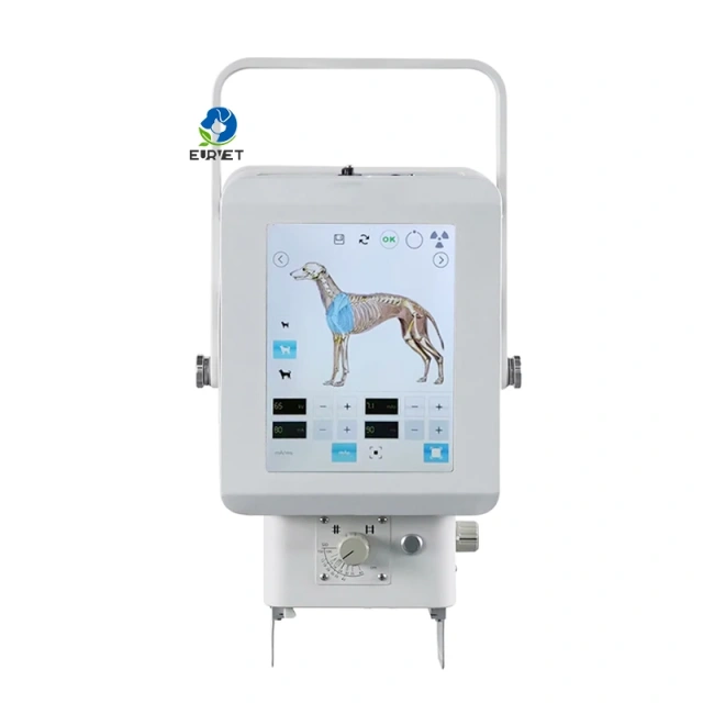 EUR VET Factory Price Portable 5.6kw 100ma X Ray Generator Unit Digital X Ray Machine for Veterinary Use