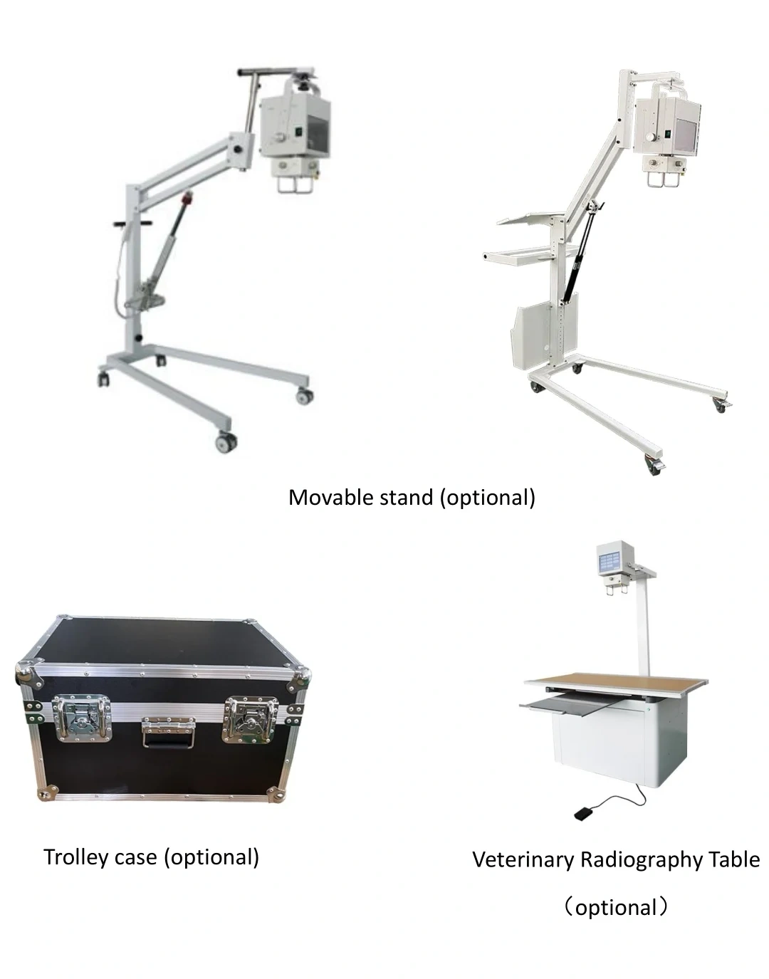 EUR VET Best Selling High Frequency Portable Mobile X-ray Machine Price for Veterinary Hospital