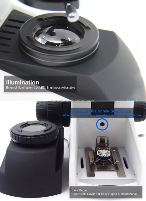 EUR VET Best Quality Biological Microscope Mindray Portarle Veterinary Equipment Multi-function Biological Microscope