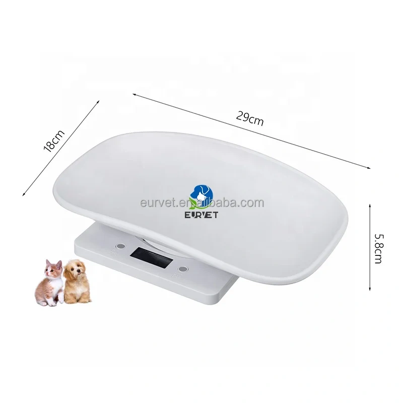EUR PET 工場価格 ペット電子プラットフォーム ベビースケール 猫用デジタル体重計 獣医用機器 クリニック用