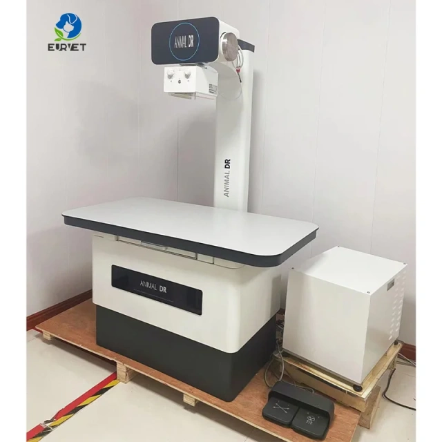 EUR PET Factory 獣医機器 32kW 高出力獣医用デジタルX線システム Drv-32v 組み立て式X線管付き