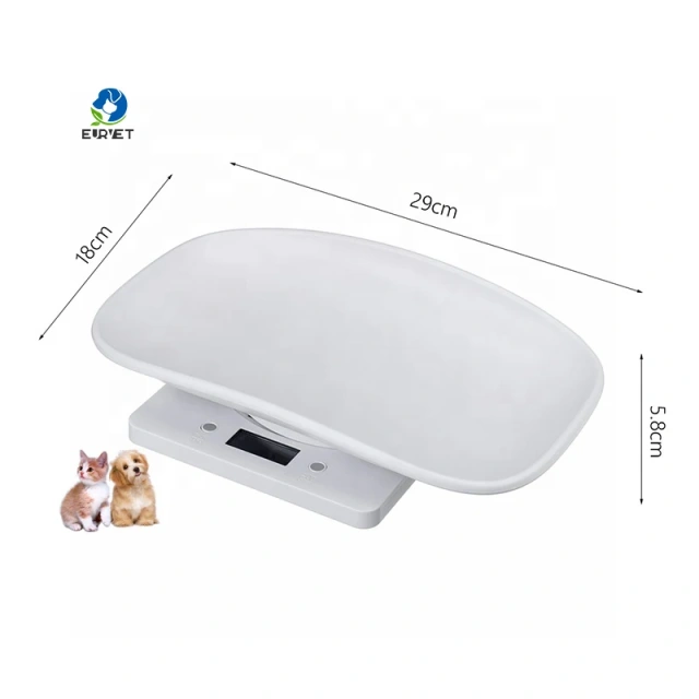 EUR PET 工場価格 ペット電子プラットフォーム ベビースケール 猫用デジタル体重計 獣医用機器 クリニック用