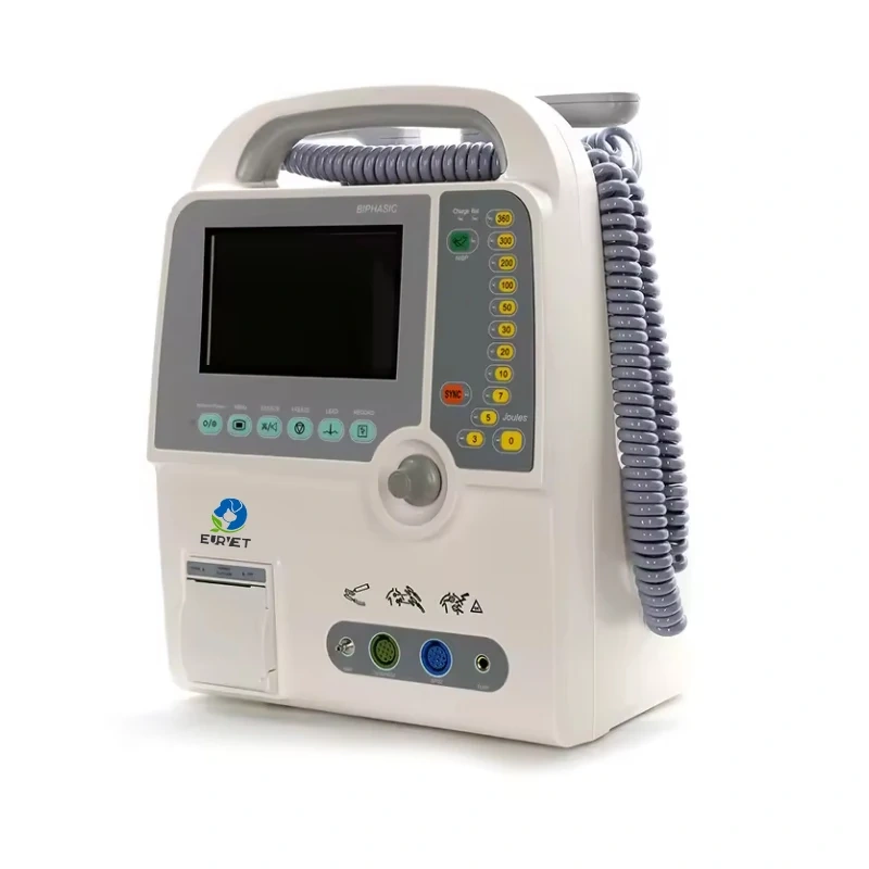 EUR VET Wholesale Price Multi Parameter Monitor Animals Medical Equipment AED Machine Cardiac Defibrillator