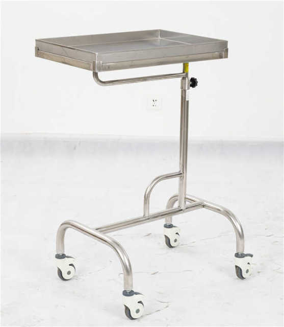 EUR PET Cheap Mayo Hospital Medical Trolley Multi-functional Mobile Dental Instrument Trolley Veterinary Equipment