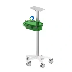 EUR VET Factory Export Good Quality Monitor Stand Stainless Steel Medical Instrument Patients Monitor Trolley for Hospital