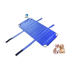 EUR VET Top Quality Veterinary Equipment Evacuation Transport Trolley Animal Pet Stretcher for Transfer