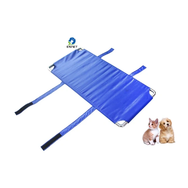 EUR VET Top Quality Veterinary Equipment Evacuation Transport Trolley Animal Pet Stretcher for Transfer