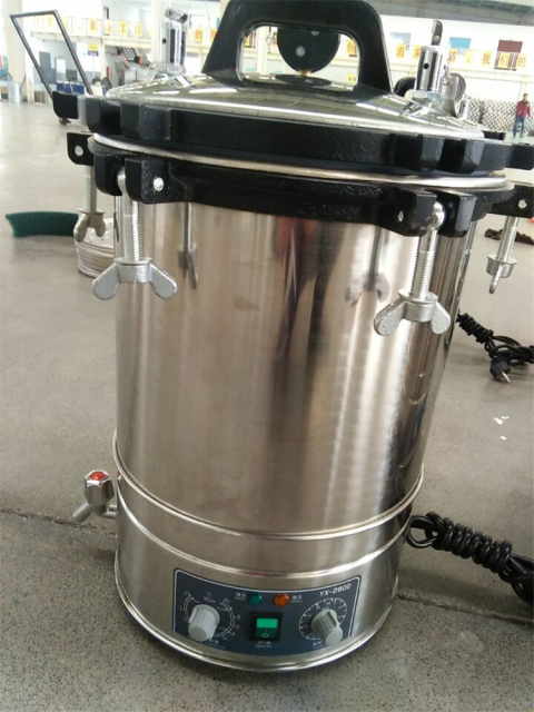 EUR VET Hot Sale Veterinary Equipment Sterilizer Autoclave Equipment for Hospital Price Pressure Steam Sterilizer