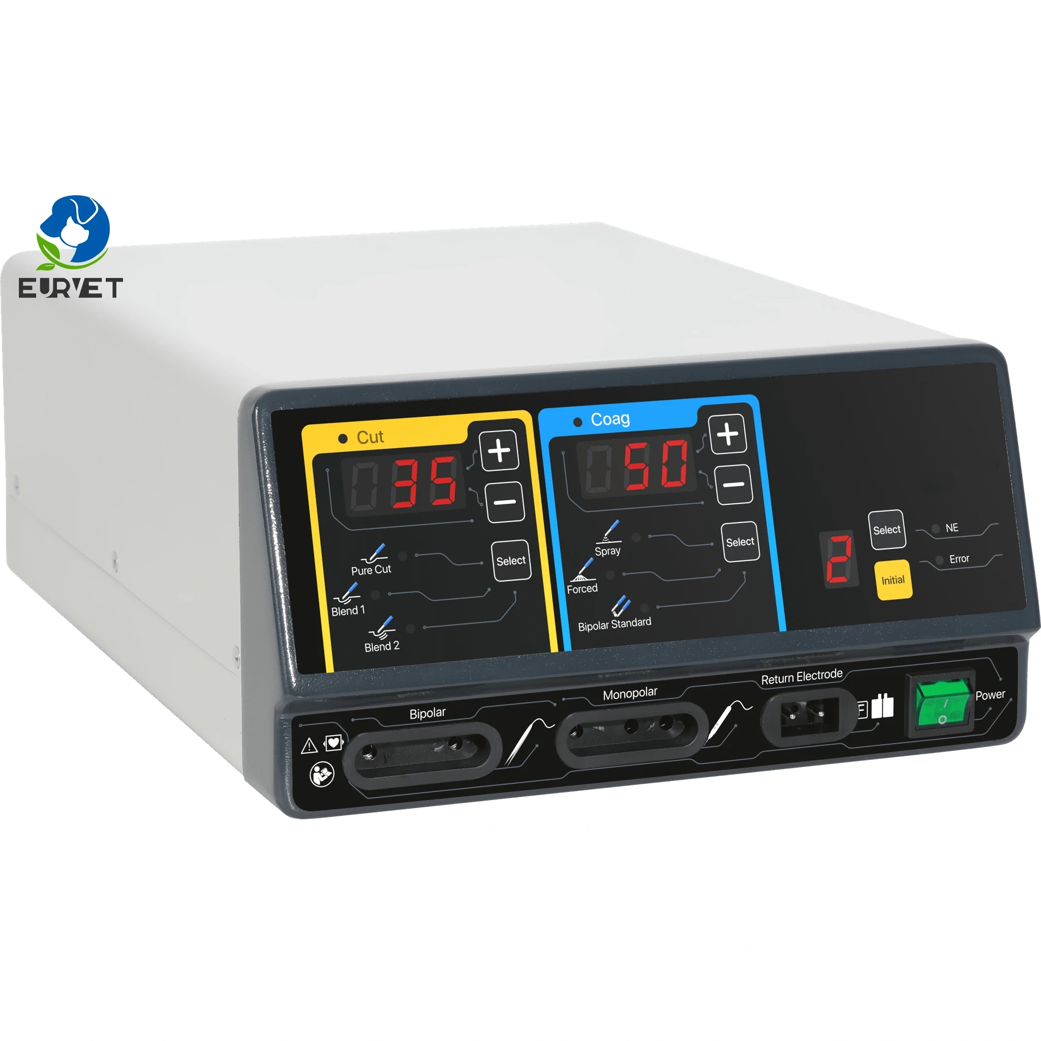 High Frequency Electrotome Veterinary Equipment EUR VET Cheaper Electrosurgical Unit with Electricity Power Source