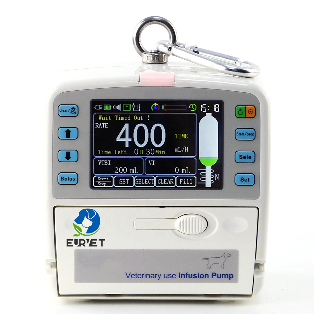 EUR VET Veterinary Instrument Medical Veterinary Ambulatory Soft Iv Infusion Pump