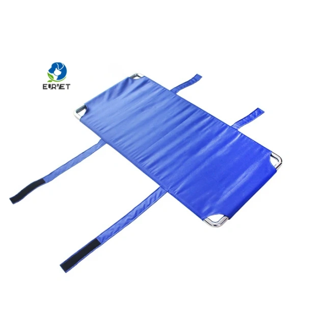 EUR VET Top Quality Veterinary Equipment Evacuation Transport Trolley Animal Pet Stretcher for Transfer