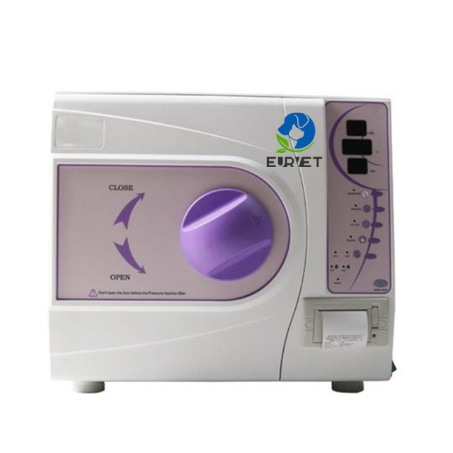Eur Pet 18l Medical Dental Three Times Vet Vacuum Autoclave Sterilizers With Led Display For Clinic