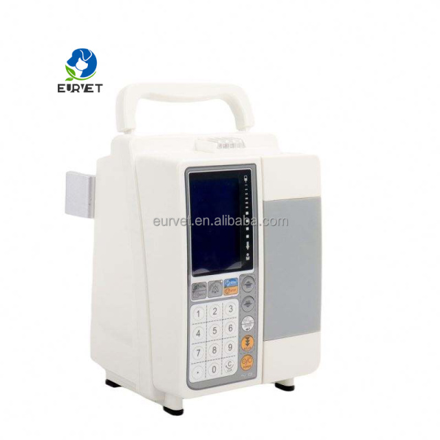 EUR PET Portable Veterinary Infusion Pump for Pet Dogs Reusable Feature Essential for Doctors in Animal Hospitals and ICU Care