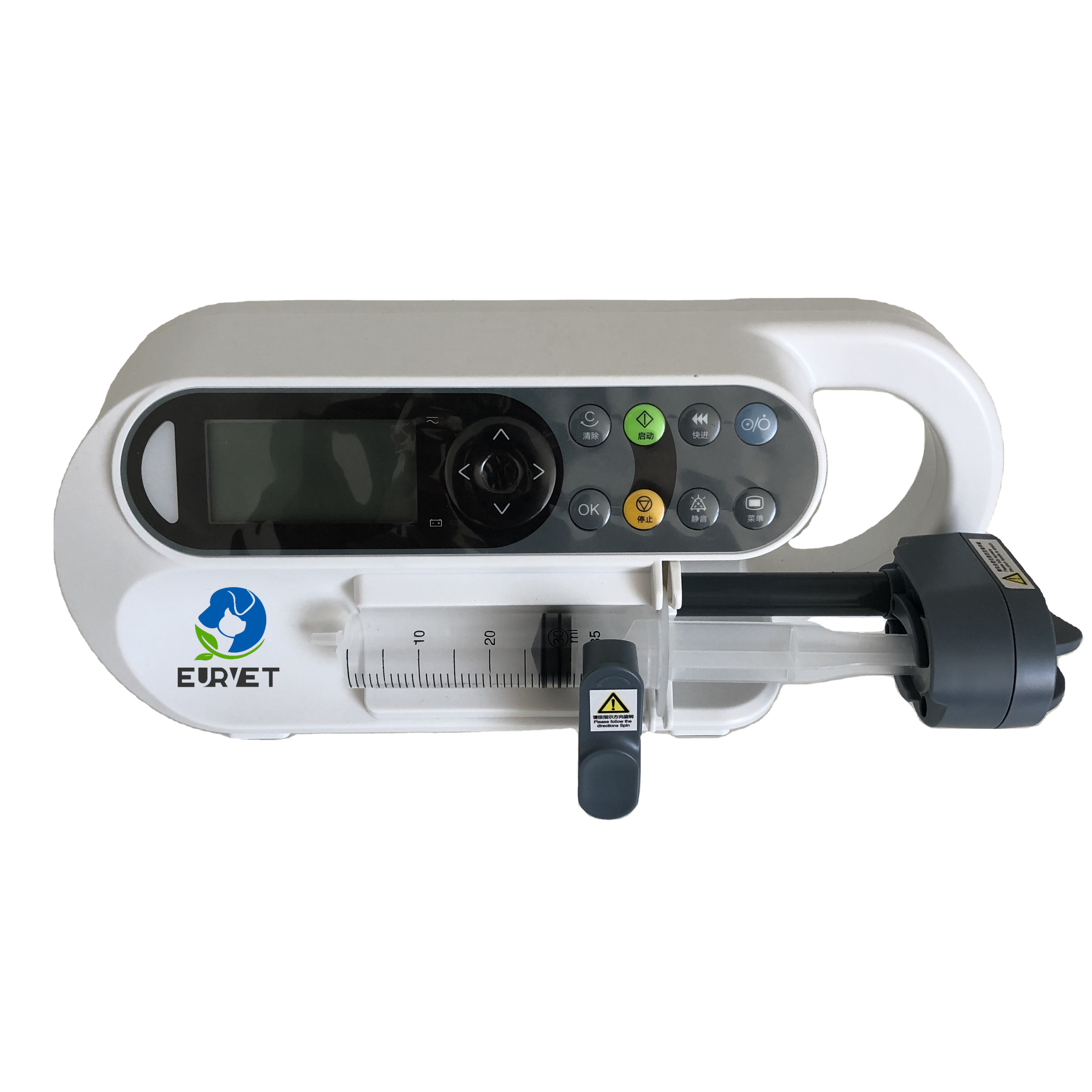 EUR PET New Design Factory Price Medical Automatic Portable Electric Syringe Pump Syringe Top Infusion