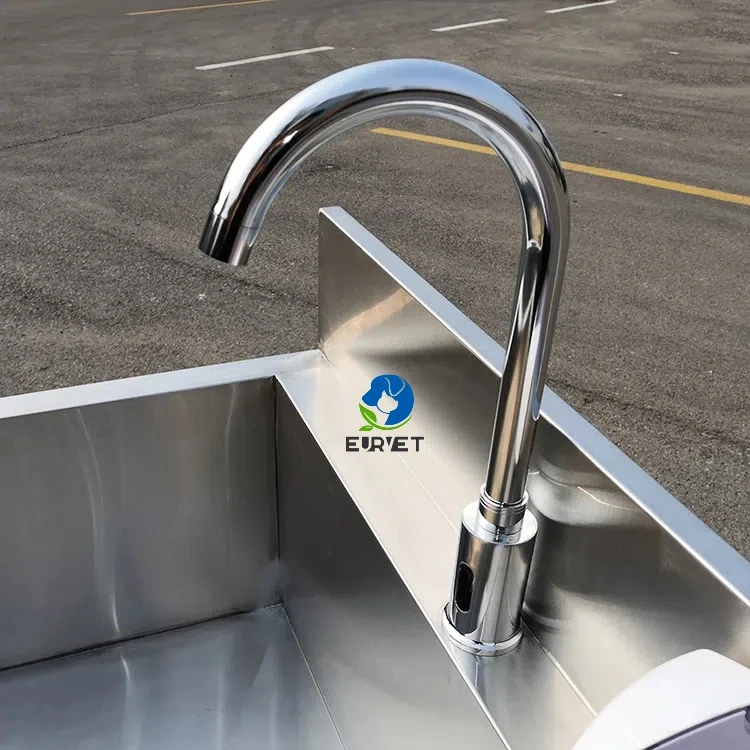 EUR VET Factory Price Advanced Wash Basin Design Washing Machine Veterinary Equipment for Hospital