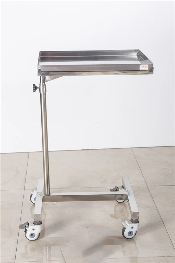 EUR PET Cheap Mayo Hospital Medical Trolley Multi-functional Mobile Dental Instrument Trolley Veterinary Equipment