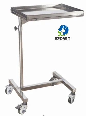 EUR PET Cheap Mayo Hospital Medical Trolley Multi-functional Mobile Dental Instrument Trolley Veterinary Equipment