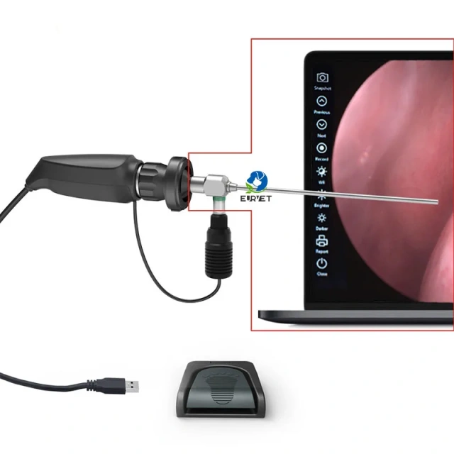 EUR PET High Quality Veterinary Laparoscopy Portable Endoscope Camera Veterinary Equipment for Pet Clinic