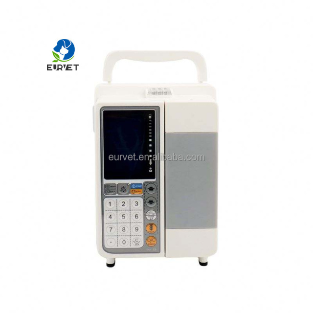 EUR PET Portable Veterinary Infusion Pump for Pet Dogs Reusable Feature Essential for Doctors in Animal Hospitals and ICU Care