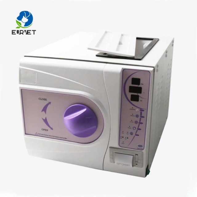 EUR VET Medical Veterinary Clinic Hospital Animal New Class B Dental Steam 24l Autoclave for Dental Clinic